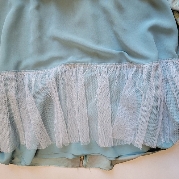 Adrianna Papell Occasions Floral Pleated Silk Halter Dress - Picture 5 of 9